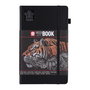 Sakura Bloc de dibujo de papel negro 140g 13 x 21 cm